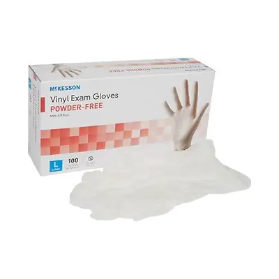 McKesson Brand - 14-118 McKesson Vinyl Exam Glove