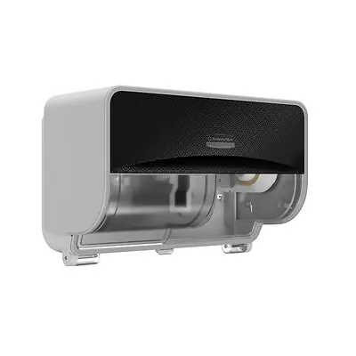 Kimberly Clark - 58722 Toilet Tissue Dispenser Kimberly-Clark Professional™ ICON™ Black Mosaic Manual Pull 2 Rolls Wall Mount