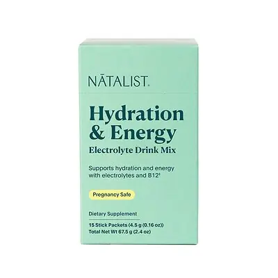 Natalist - HYD-8660 Oral Electrolyte Solution Natalist® Hydration and Energy Berry Flavor 4.5 Gram
