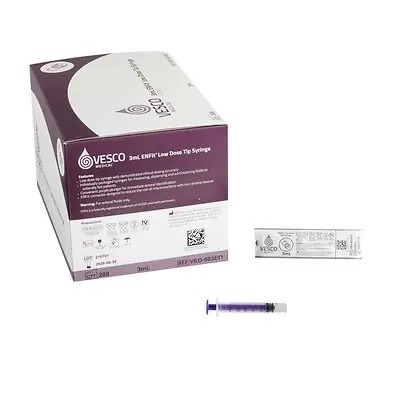 Vesco Medical - VED-603EO Vesco™ Sterile Low Dose Enteral / Oral Syringe