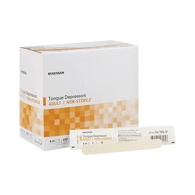 McKesson Brand - 24-705-W McKesson Tongue Depressor
