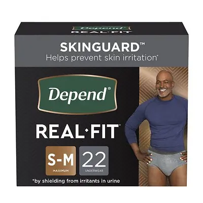 Kimberly Clark - 50976 Depend® Real Fit® Maximum Absorbent Underwear