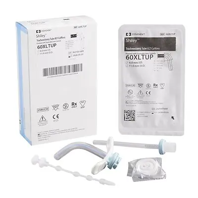 Medtronic MITG - 60XLTUP Shiley™ XLT Cuffless Extended Length Tracheostomy Tube