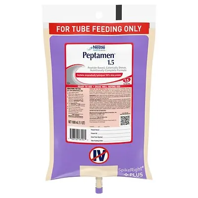 Nestle Healthcare Nutrition - 10798716281949 Peptamen® 1.5 Peptide-Based Nutritionally Complete Formula