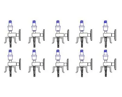 ICU Medical - CH-70S-10 Vial Spike ChemoClave® For Vials with 20 mm Closures