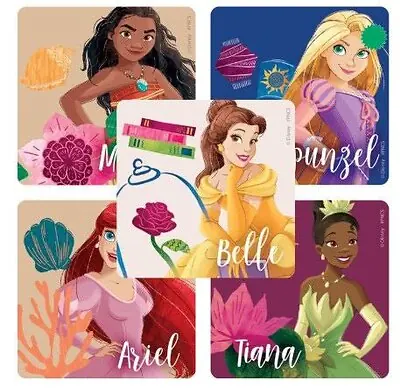 SmileMakers - PNCSR Sticker SmileMakers® 100 per Pack Disney Princess 2-1/2 X 2-1/2 Inch