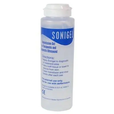 Fabrication Enterprises - 13-1201-12 Ultrasound Gel Sonigel™ Medium Viscosity 8.5 oz. Bottle NonSterile