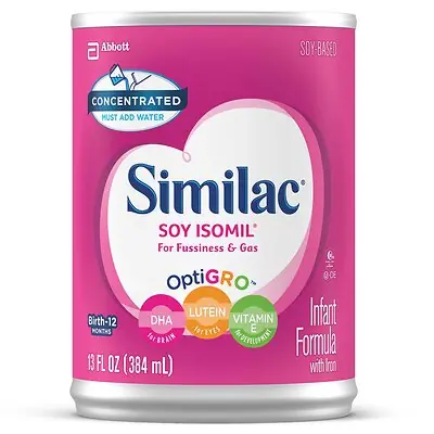 Abbott Nutrition - 56975 Similac® Soy Isomil® for Fussiness and Gas Infant Formula