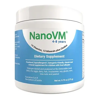 Solace Nutrition - 1148 NanoVM® Dietary Supplement for 4 – 8 Years
