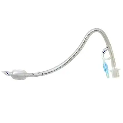 Mercury Medical - ITHPFNC55 Cuffed Endotracheal Tube Parker Flex-Tip Easy Curve™ Curved 5.5 mm ID Pediatric Bevel
