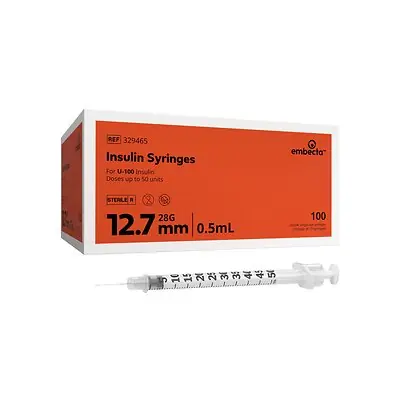 embecta Medical II LLC - 329465 Lo-Dose™ Micro-Fine™ 0.5 mL Insulin Syringe with Needle
