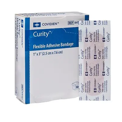 Cardinal - 44101 Curity™ Tan Adhesive Strip
