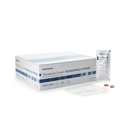 McKesson Brand - 16-1405 McKesson Telescopically Folded Transducer Cover