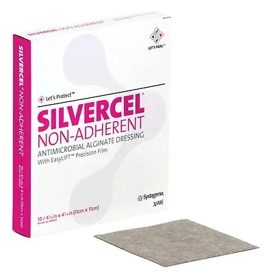 Solventum Corporation - 900404 3M™ Silvercel™ Silver Alginate Dressing
