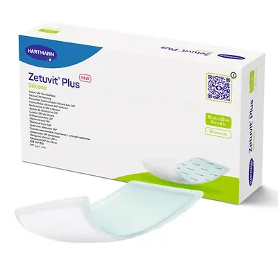Hartmann - 413813 Zetuvit® Plus Silicone Super Absorbent Dressing