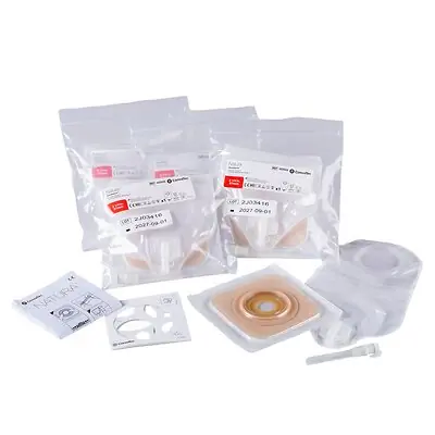 ConvaTec - 423553 Ostomy Pouch Natura® One-Piece System Trim To Fit 2-1/4 Inch Stoma Drainable