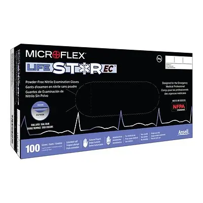 Microflex Medical - LSE-104-XXL LifeStar™ EC Extended Cuff Length Exam Glove