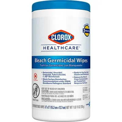 The Clorox Company - 30577 Clorox Healthcare® Bleach Germicidal Wipes