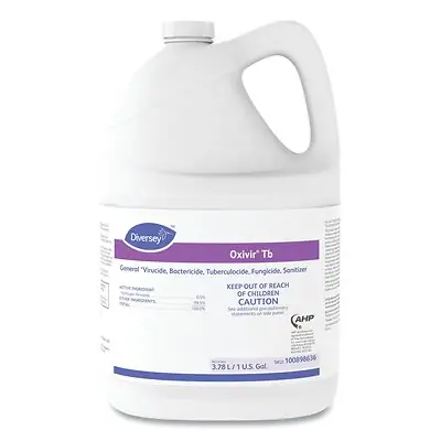 Essendant Co-United Stationers - DVO100898636 Surface Disinfectant Cleaner Diversey™ Oxivir® Tb Peroxide Based Manual Pour Liquid 1 gal. Jug Cherry Almond Scent NonSterile