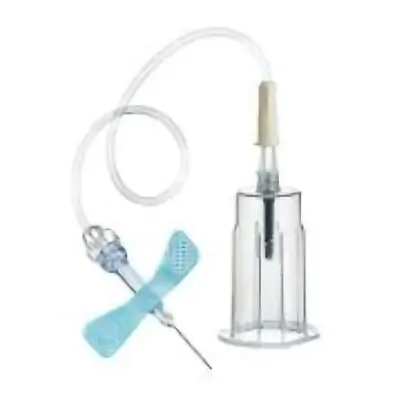 Greiner Bio-One - 450086V1 Vacuette® Blood Collection Set with Holder 23 Gauge 3/4 Inch Needle Length Safety Needle 7-1/2 Inch Tubing Sterile