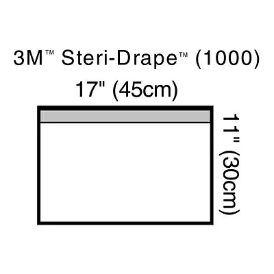 Solventum Corporation - 1000 3M™ Steri-Drape™ Sterile Small Towel General Purpose Drape