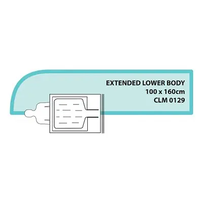 Medical Solutions Inc - CLM-0129 Forced Air Warming Blanket Cocoon™ 100 X 160 cm Nonwoven Light Yellow