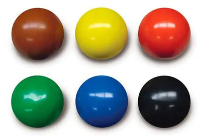 Hausmann Industries - 5545 Hand Weight Set 6 Piece Set / Ball Style Soft-Ball™ 1.1 lbs. / 2.2 lbs. / 3.3 lbs. / 4.4 lbs. / 5.5 lbs. / 6.6 lbs.
