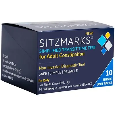 Konsyl Pharmaceuticals Inc - 8100F Sitzmarks® Barium Sulfate 24 Markers Capsule 10 Capsules