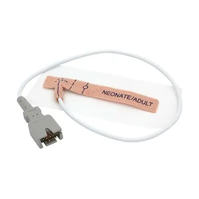 Sunset Healthcare - RES7200 SpO2 Sensor Sunset Healthcare Multi-Site Multiple Users Single Patient Use 1.5 Foot