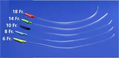 Cardinal 141908 - Touch-Trol™ Suction Catheter, Straight Type, 8 Fr. - 100/Case