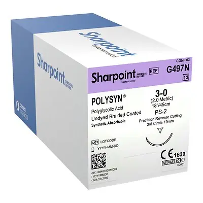 Surgical Specialties - G497N PolySyn™ Suture with Needle