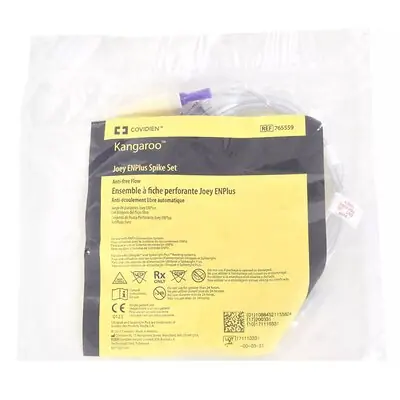 Cardinal - 765559 Kangaroo™ Joey™ ENPlus Enteral Feeding Pump Safety Screw Spike Set