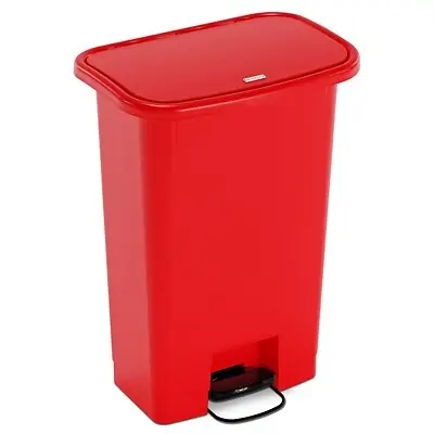 Detecto Scale - WM-8RED Trash Can Detecto® Waste Mate 32 Quart / 8 gal. Red Plastic Rectangular