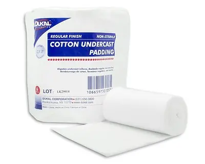 Dukal - 30126 Cast Padding Undercast Dukal™ 6 Inch X 4 Yard Cotton NonSterile