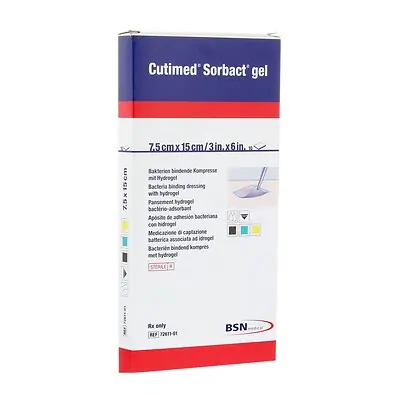 BSN Medical - 7261113 Cutimed® Sorbact® Sterile Hydrogel Dressing