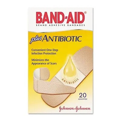 J & J Sales - 38137005570 Band-Aid® Infection Defense with Neosporin® Bandages Assorted Sizes