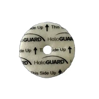 Attwill Medical Solutions Sterilflow LP - HG01410 Antimicrobial Hemostatic Protective Disc HaloGUARD™ Foam 1 Inch Disc / 4 mm Hole Diameter Sterile