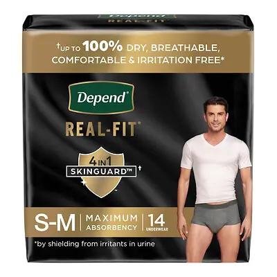 Kimberly Clark - 55426 Depend® Real Fit® Underwear for Men
