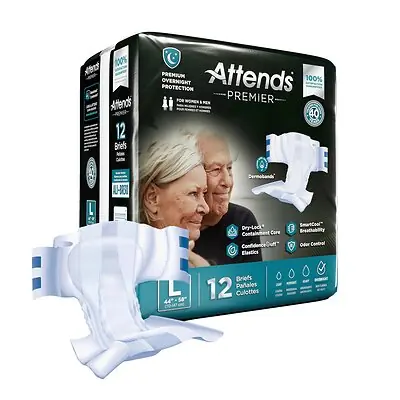 Attends Healthcare Products - ALI-BR30 Attends® Premier Briefs