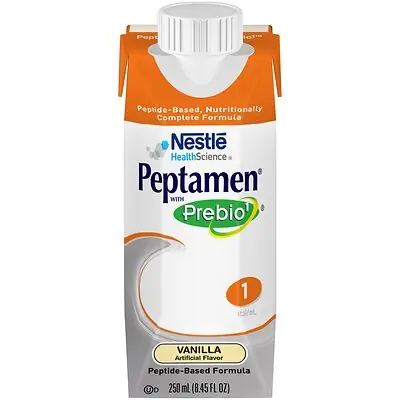 Nestle Healthcare Nutrition - 10798716181850 Peptamen® with Prebio 1™ Vanilla Peptide-Based Formula