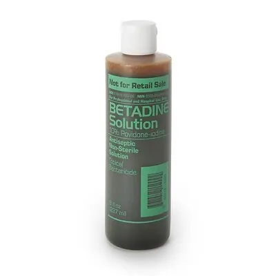 Emerson Healthcare - BSOL8P Betadine® 10% Povidone-Iodine First Aid Antiseptic Solution
