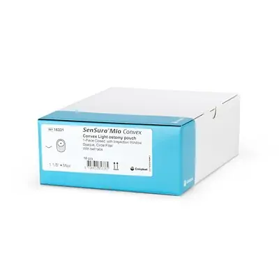 Coloplast - 16331 SenSura® Mio Convex Light 1-Piece Closed End Opaque Ostomy Pouch