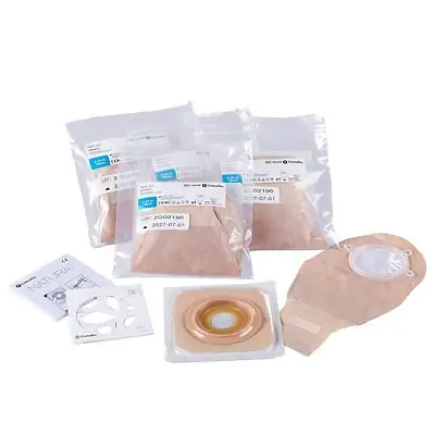 ConvaTec - 423549 Ostomy Pouch Natura® One-Piece System Mold to Fit 2-3/4 Inch Stoma Drainable