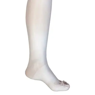 The Pillow Factory Division - 873-05 Anti-embolism Stocking UltraCARE® Thigh High 2X-Large / Long White Inspection Toe