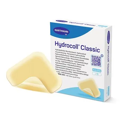 Hartmann - 536110 Hydrocolloid Dressing Hydrocoll® Classic 2 X 2 Inch Square Hydrocolloid