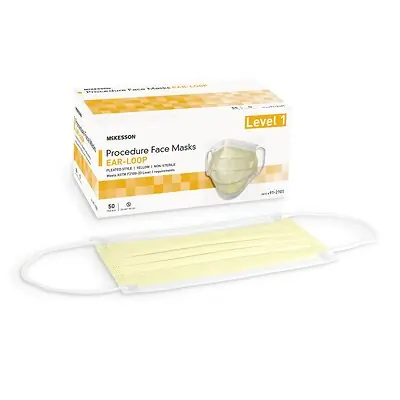 McKesson Brand - 91-2101 McKesson ASTM Level 1 Medical Face Masks