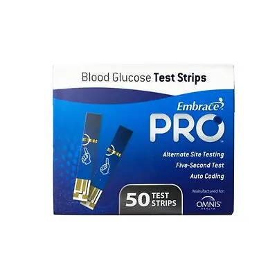 Omnis Health - ALL02AM0202 Embrace® Blood Glucose Test Strips