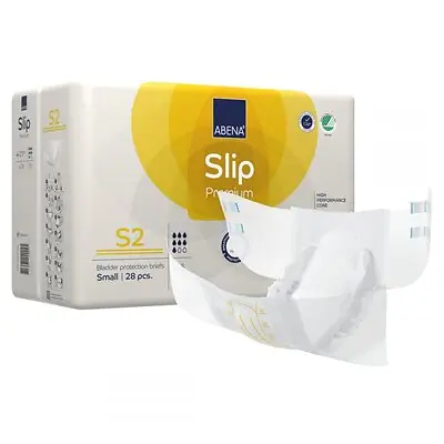Abena North America - 1000021281 Abena® Slip Premium S2 Incontinence Brief