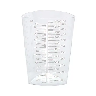OakRidge Products - 0410-1100 OakRidge Translucent Graduated Beaker