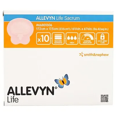 Smith & Nephew - 66801306 Allevyn Life Sacrum Foam Dressing